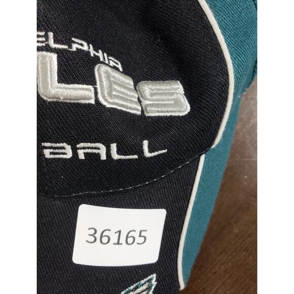 Philadelphia Eagles Hat Cap One Size Mens Black Logo Wool Acrylic Blend NFL NWT - Picture 10 of 10